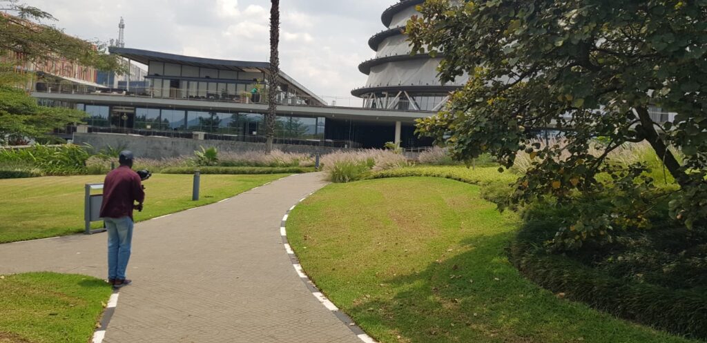 Filmmaker in Rwanda